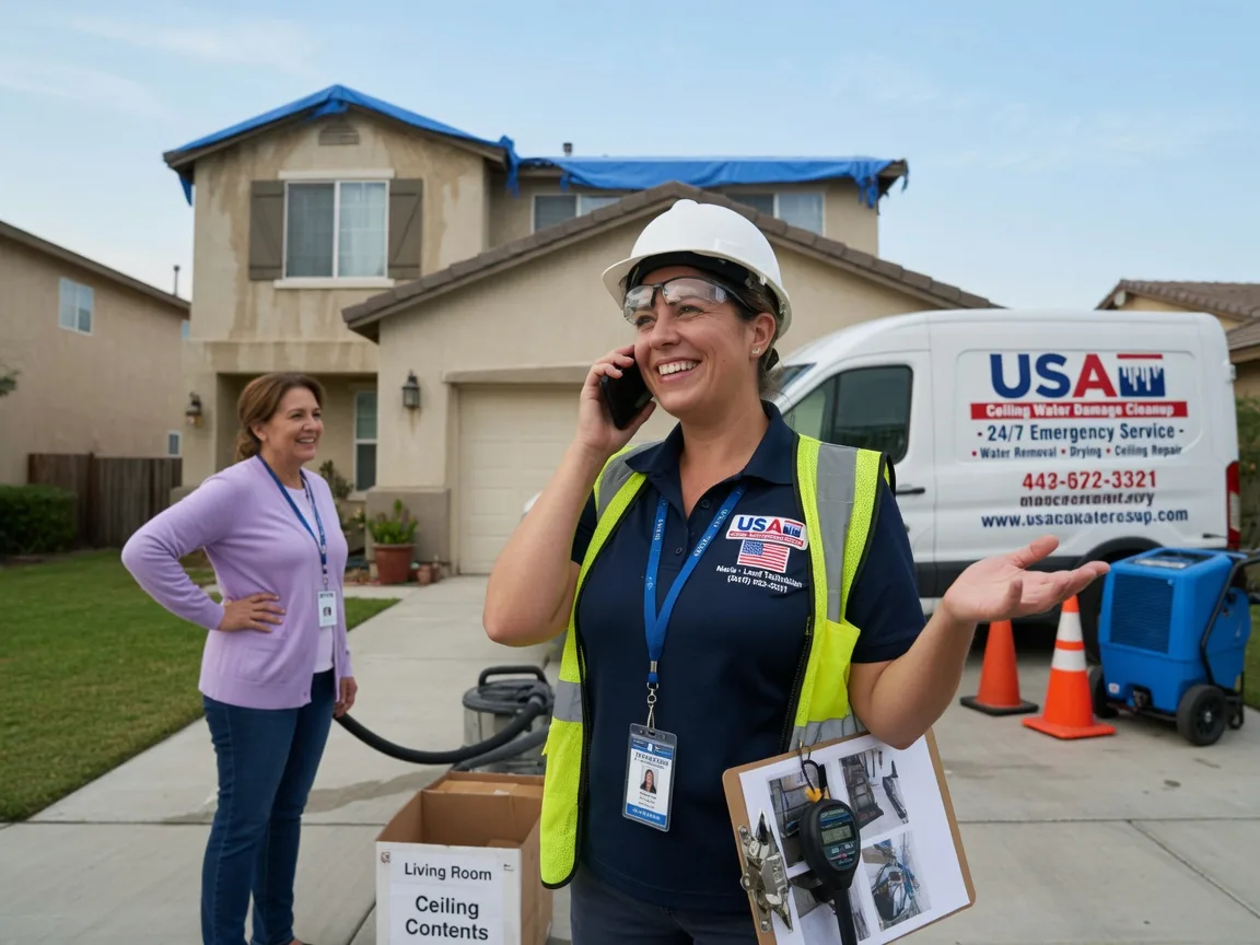 Ceiling Water Damage Restoration Gaston, IN FAQs